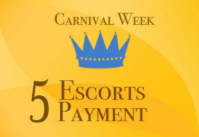 ESCORT PAYMENT - 5 ESCORTS